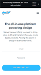Mobile Screenshot of marvelapp.com